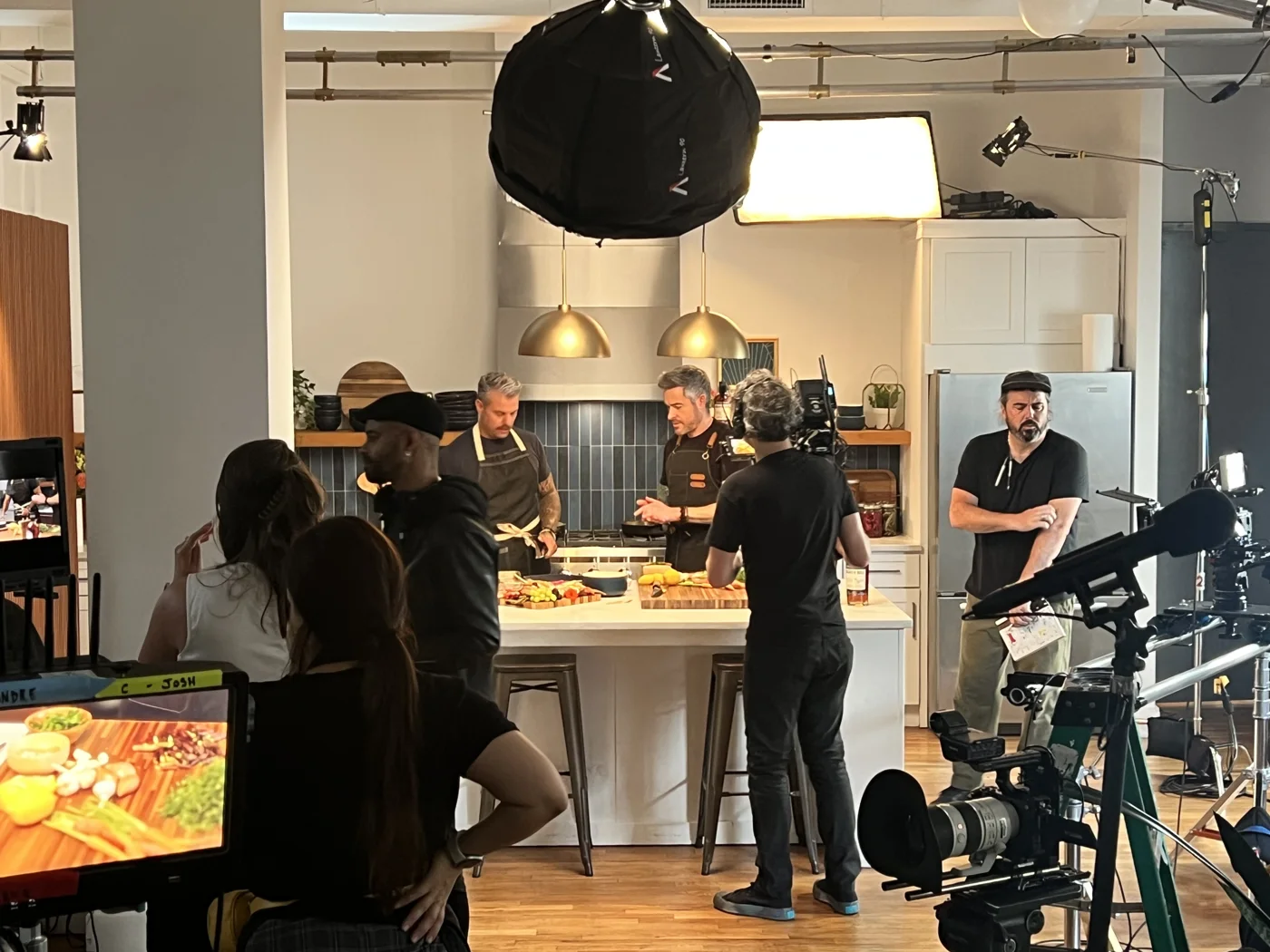 An interactive NDF cooking experience
