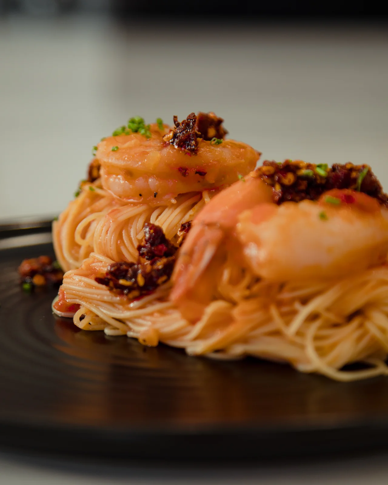 NDF pasta with seared scallops